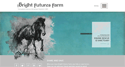 Desktop Screenshot of brightfuturesfarm.org